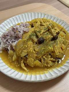 キノコカレー-レシピのメイン写真