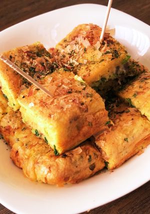 ひっくり返し苦手さん用！角たこ焼き-レシピのメイン写真