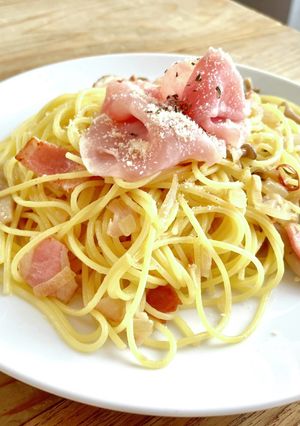 簡単！生ハムのペペロンチーノ-レシピのメイン写真