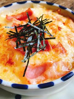 とろける旨さ!山芋グラタン(長芋とろろ)-レシピのメイン写真