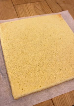 ふんわり☆基本のロールケーキ生地-レシピのメイン写真