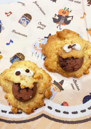 ハロウィンに作ろう！モンスタークッキー-レシピのメイン写真