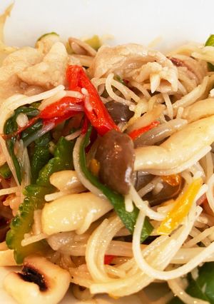 口から火が出るナンプラー炒め焼きビーフン-レシピのメイン写真