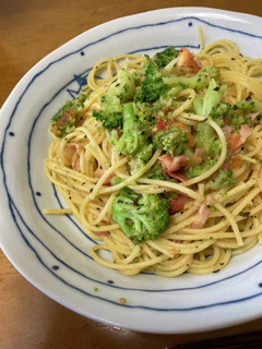 ブロッコリーのペペロンチーノ-レシピのメイン写真