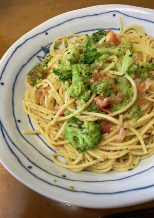 ブロッコリーのペペロンチーノ-レシピのメイン写真