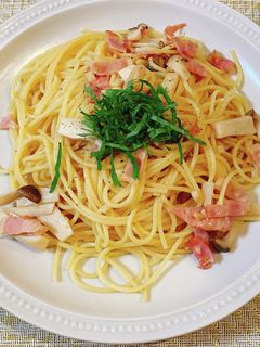 ベーコンとエリンギの和風パスタ-レシピのメイン写真
