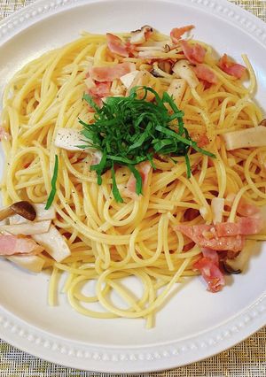 ベーコンとエリンギの和風パスタ-レシピのメイン写真