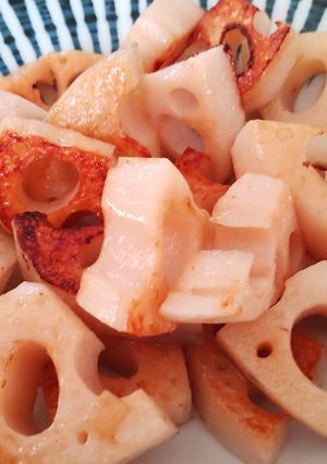 簡単定番・蓮根の素焼き-レシピのメイン写真