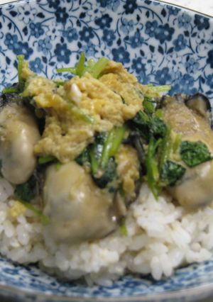 簡単！美味しい！牡蠣とじ丼-レシピのメイン写真