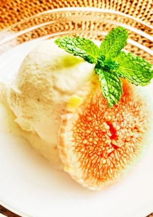 ラム香る無花果のジェラート♪-レシピのメイン写真