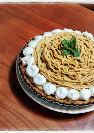 モンブランタルト-レシピのメイン写真