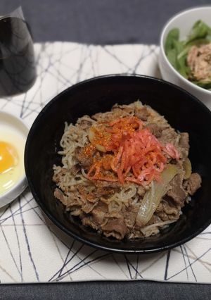 白滝牛丼-レシピのメイン写真
