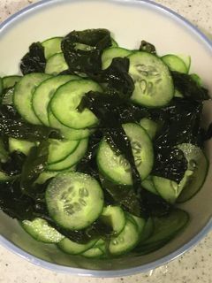 きゅうりとワカメの酢の物-レシピのメイン写真