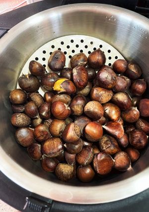 ホットクックで簡単ほくほく蒸し栗-レシピのメイン写真