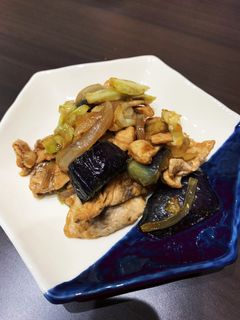 豚肉と揚げナスの八丁味噌炒め-レシピのメイン写真