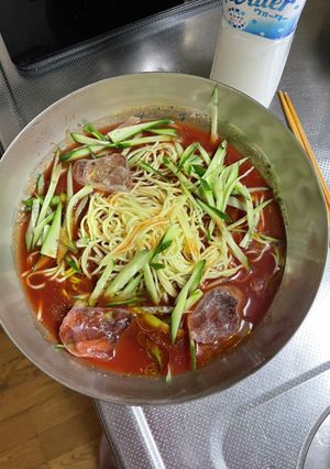 冷やしトマト麺-レシピのメイン写真
