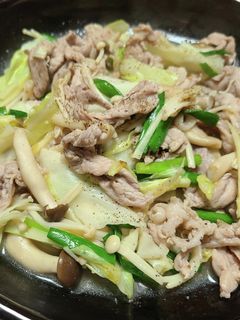 豚肉ときのこの生姜レモン炒め-レシピのメイン写真