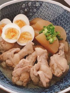 鶏手羽元と大根の煮物-レシピのメイン写真