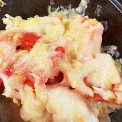 トマトチーズ焼き-レシピのメイン写真