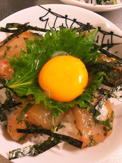 スズキのスタミナ漬け丼-レシピのメイン写真