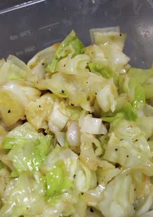 キャベツ 黒胡椒 常備菜-レシピのメイン写真