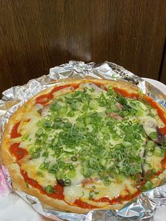 残り物リメイク・鰹のたたきでピザ-レシピのメイン写真