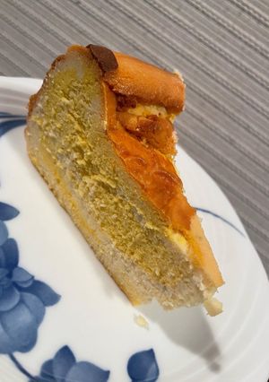 カボチャとさつまいものマーブルケーキ-レシピのメイン写真