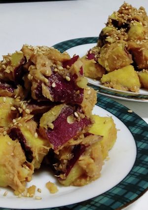 レンジで簡単！さつまいものツナ和え-レシピのメイン写真