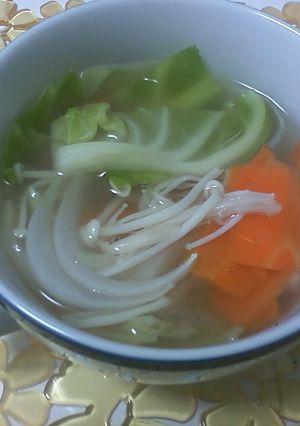 レンジで簡単コンソメスープ-レシピのメイン写真