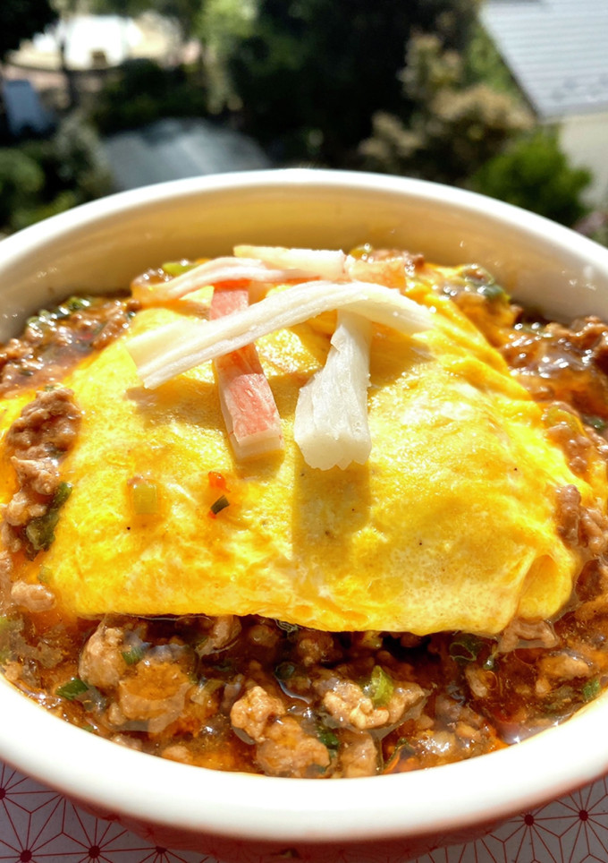 カニカマ使って、麻婆蟹玉-レシピのメイン写真