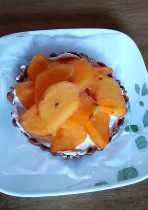 チョコと生クリームのフルーツタルト-レシピのメイン写真