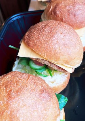 HBで大きなハンバーガー用パン-レシピのメイン写真