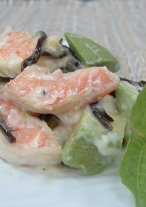 アボカドとエビのわさびマヨ昆布-レシピのメイン写真