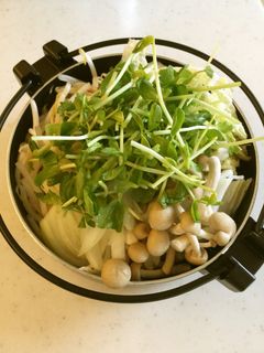 すき焼き鍋で☆作り置きひとり鍋♪-レシピのメイン写真