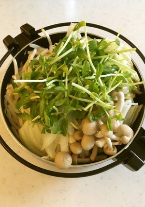 すき焼き鍋で☆作り置きひとり鍋♪-レシピのメイン写真
