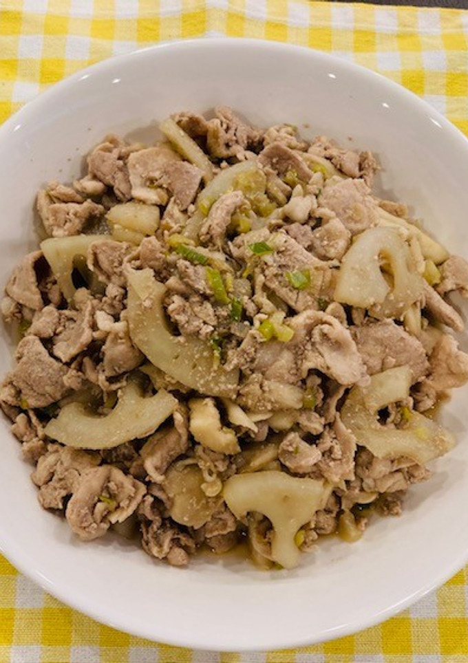 舞茸と豚肉の香味炒め-レシピのメイン写真