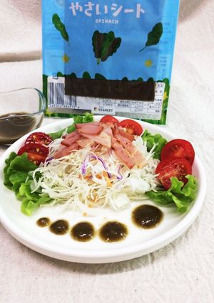 ベジートほうれん草のドレッシング-レシピのメイン写真