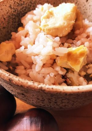栗ご飯(総塩分6g)-レシピのメイン写真