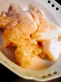 焼き芋とリンゴのサラダ-レシピのメイン写真
