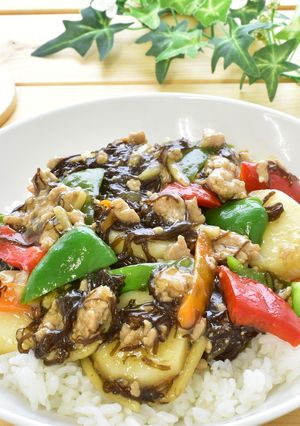 もずくと長芋のごろごろ中華飯-レシピのメイン写真