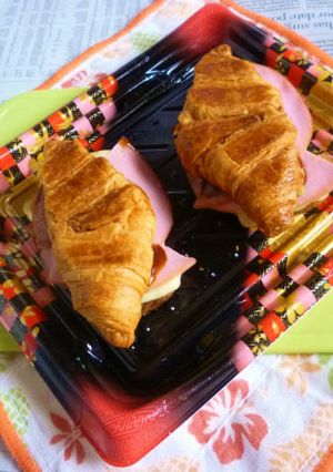 ロースハム＆チーズのプチ･ホットサンド8-レシピのメイン写真