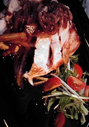 和風リヨネーズチキン-レシピのメイン写真