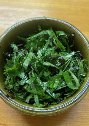 冷奴のお供に♪簡単､青紫蘇塩昆布-レシピのメイン写真