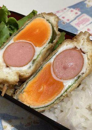 ちびっこウィンナーの卵袋-レシピのメイン写真