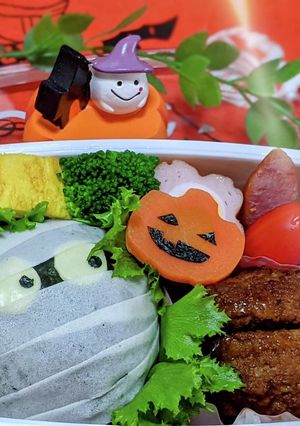 簡単ハロウィン弁当-レシピのメイン写真