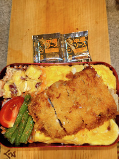 カツ丼 弁当-レシピのメイン写真