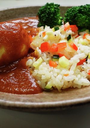 【思い出の味】 インド 玉子カレー-レシピのメイン写真