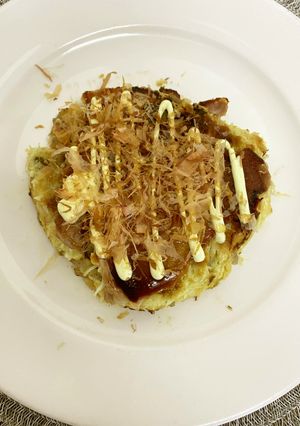 粉無し！野菜たっぷりお好み焼き-レシピのメイン写真