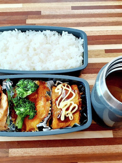 高校生男子お弁当22年10月3日-レシピのメイン写真