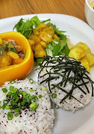 しらすとゆかりの混ぜご飯【ここから栄養士-レシピのメイン写真